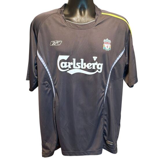 Reebok Men’s Size 2X 2XL Liverpool Football Club Jersey Carlsberg 2005-2006
